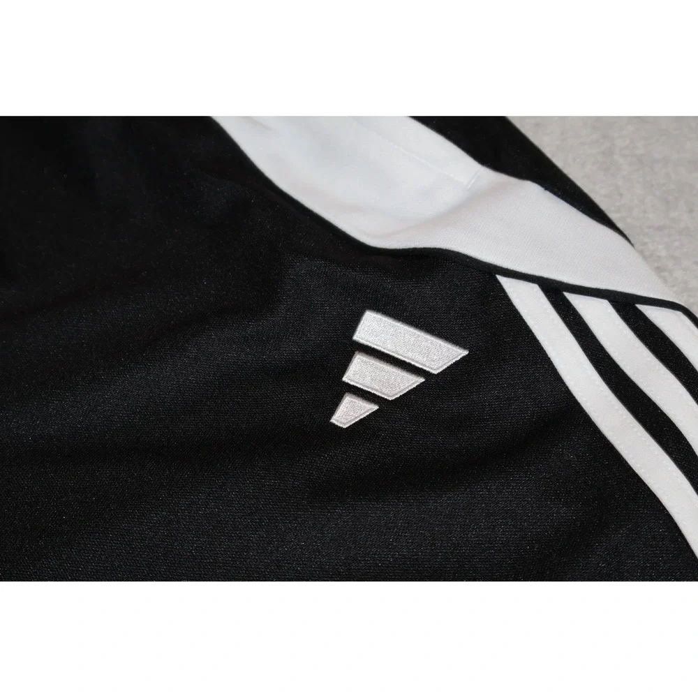 Adidas Gym Pants Mens Large Black Tiro 23 Training Soccer Joggers Zip Ankle